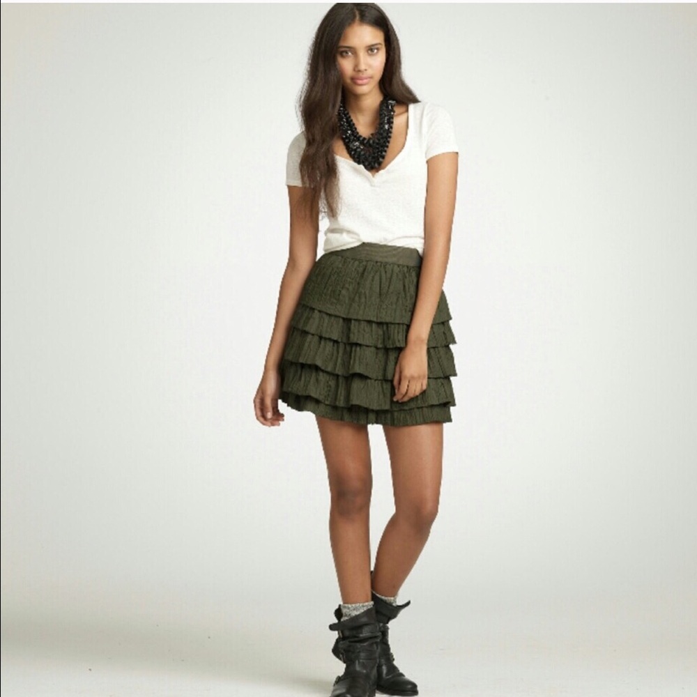 JCrew Silk Skirt