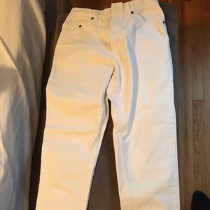 ❌SOLD❌High Waisted Old School White Denim