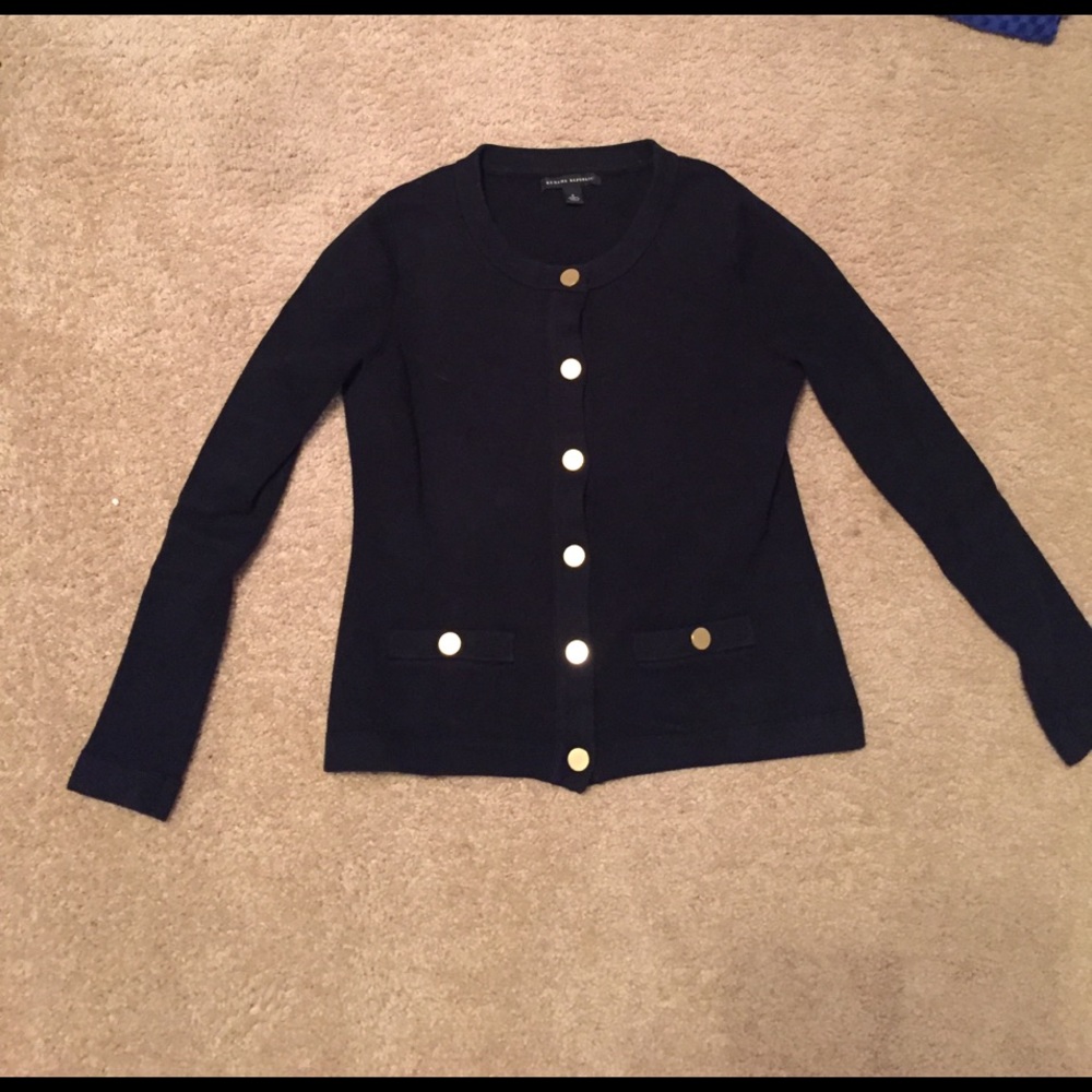Navy Banana Republic Sweater