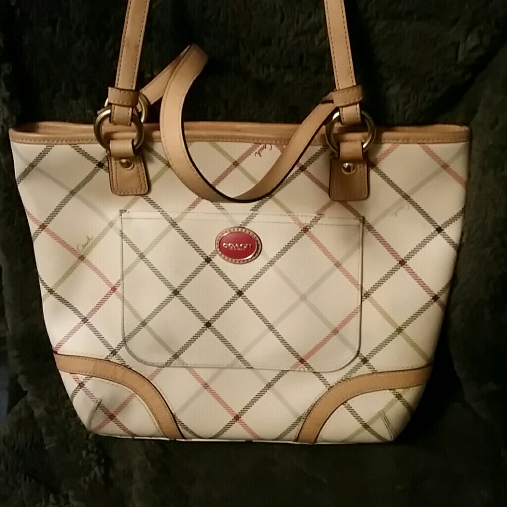 Tattersall Coach Auth. Bag