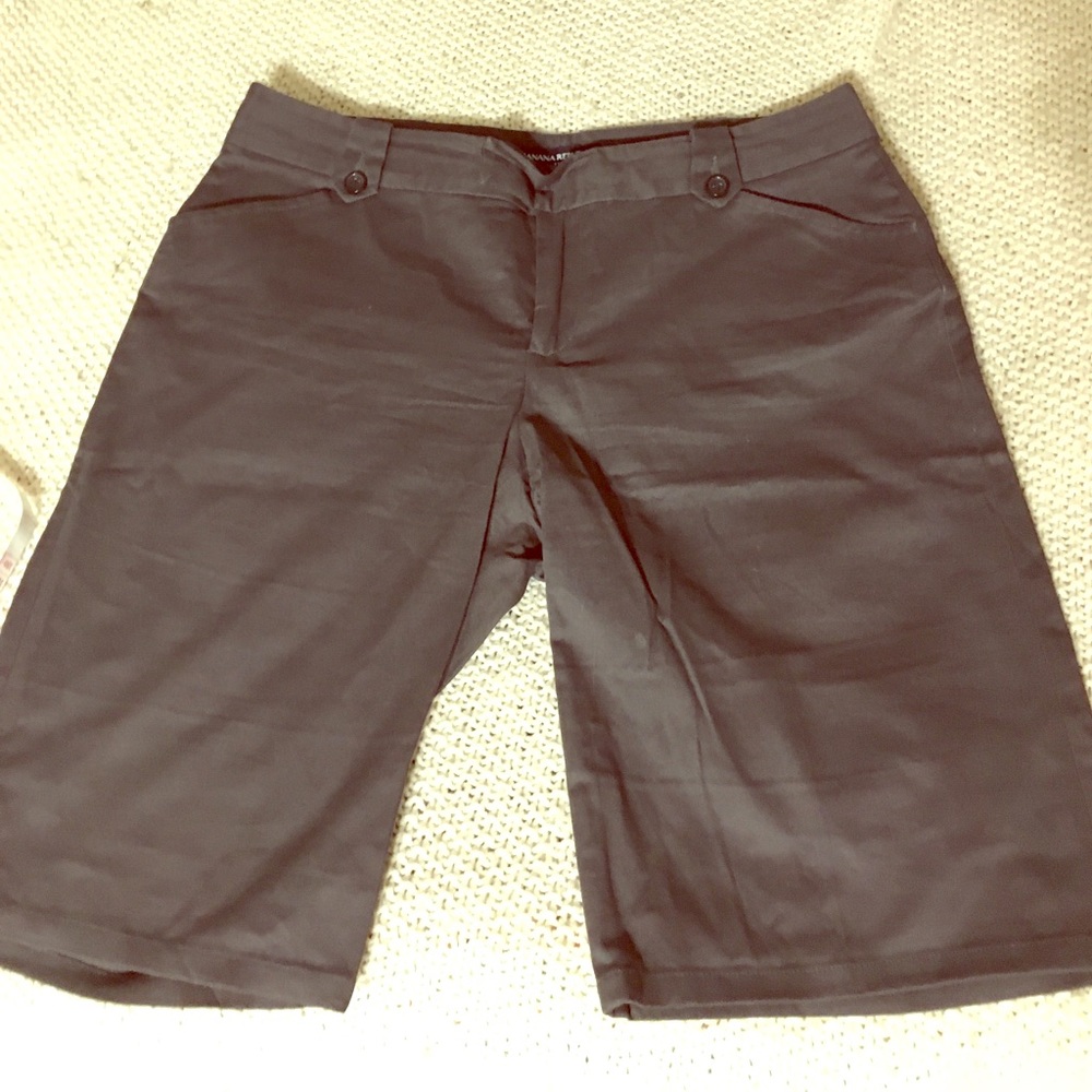 Dark grey Bermuda shorts