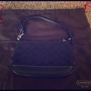 Coach Authentic black purse small