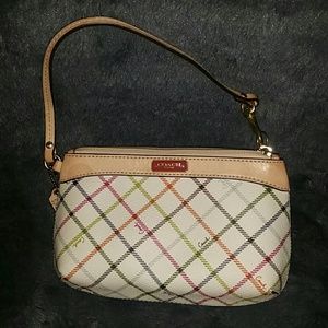 Tattersall Coach Wristlet