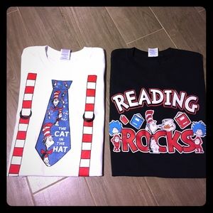 Dr. Seuss cat in the hat T-shirts