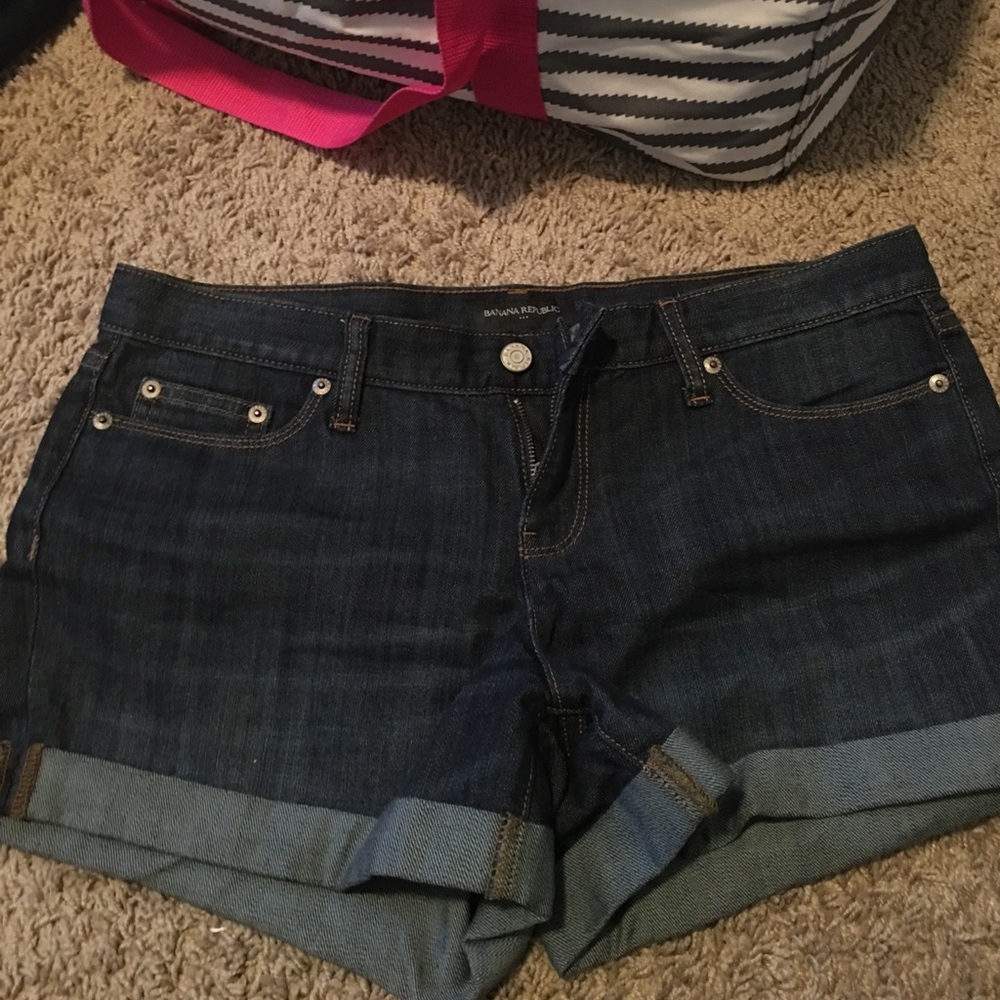 Banana republic jean shorts