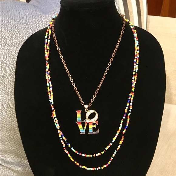 Jewelry - ⭐️Flash Sale⭐️ Rainbow 🌈 Necklace Bundle