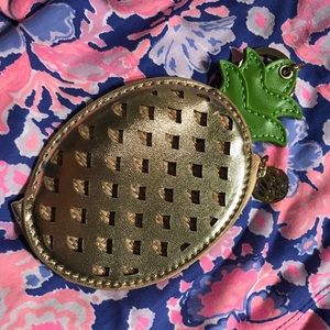 Lilly Pulitzer Pineapple Wristlet / Coin Purse
