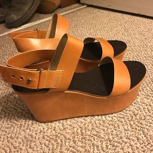 vera wang lavender platform wedges