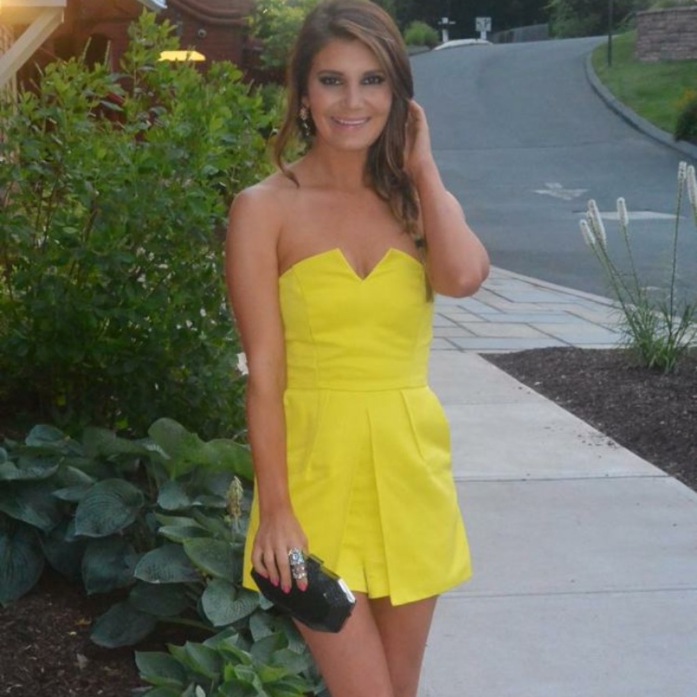 Top Shop lime romper