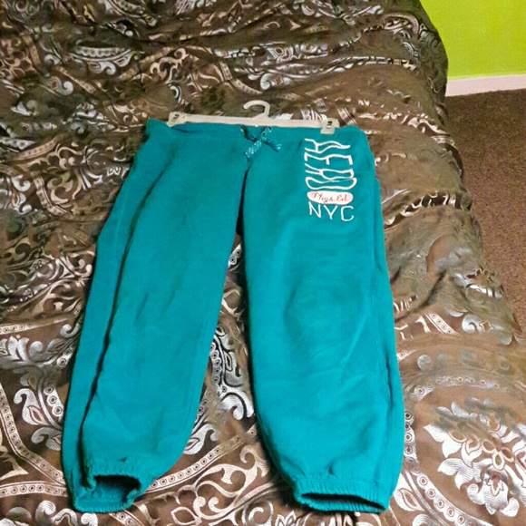 Aeropostale blue sweatpants - Picture 1 of 4