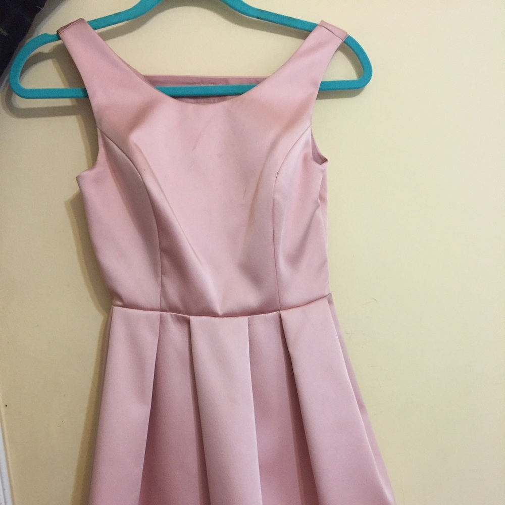 Topshop Duchess Satin Bow Back Dress *SALE*