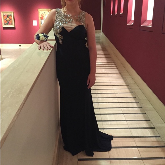 Navy Blue Prom/Homecoming Dress - Picture 1 of 3