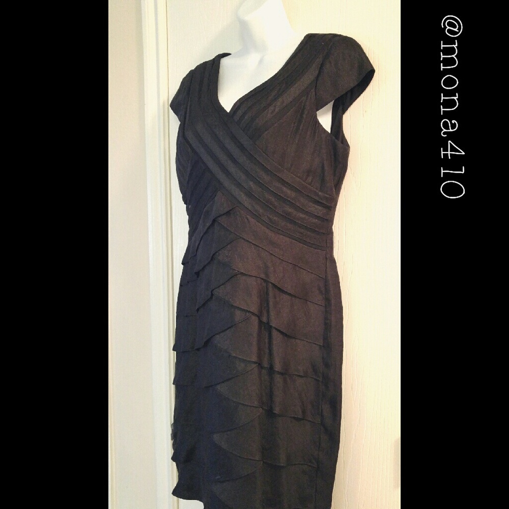 *HP* London Times Black Cocktail Dress