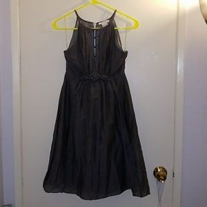 Esley gray sleeveless dress