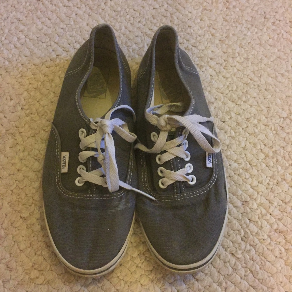 Grey vans