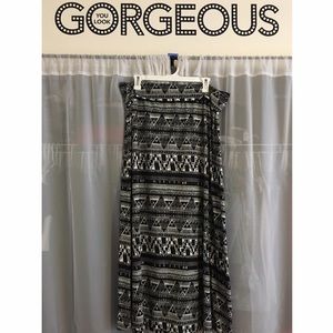 Tribal Maxi Skirt