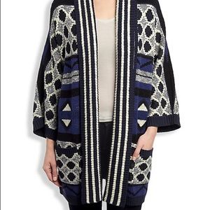 Lucky Brand Bold Intarsia Sweater
