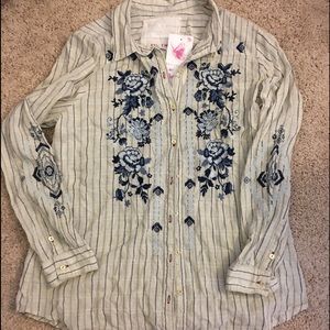 Johnny Was 3 J Workshop Shirt