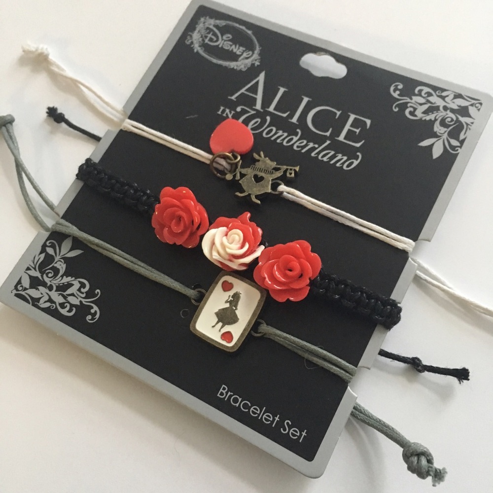 Alice in Wonderland Bracelet Set