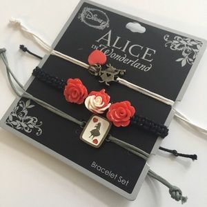 Alice in Wonderland Bracelet Set