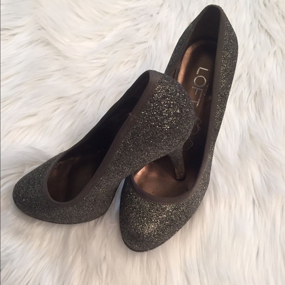 Silver Loft Pumps Size 7.5