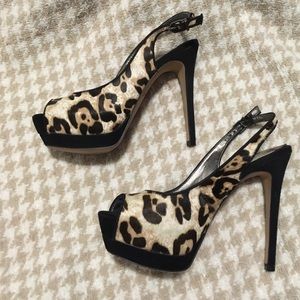 Leopard Print heels