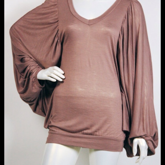 Fashion Trendy Women Wide Sleeve Top - Picture 1 of 1