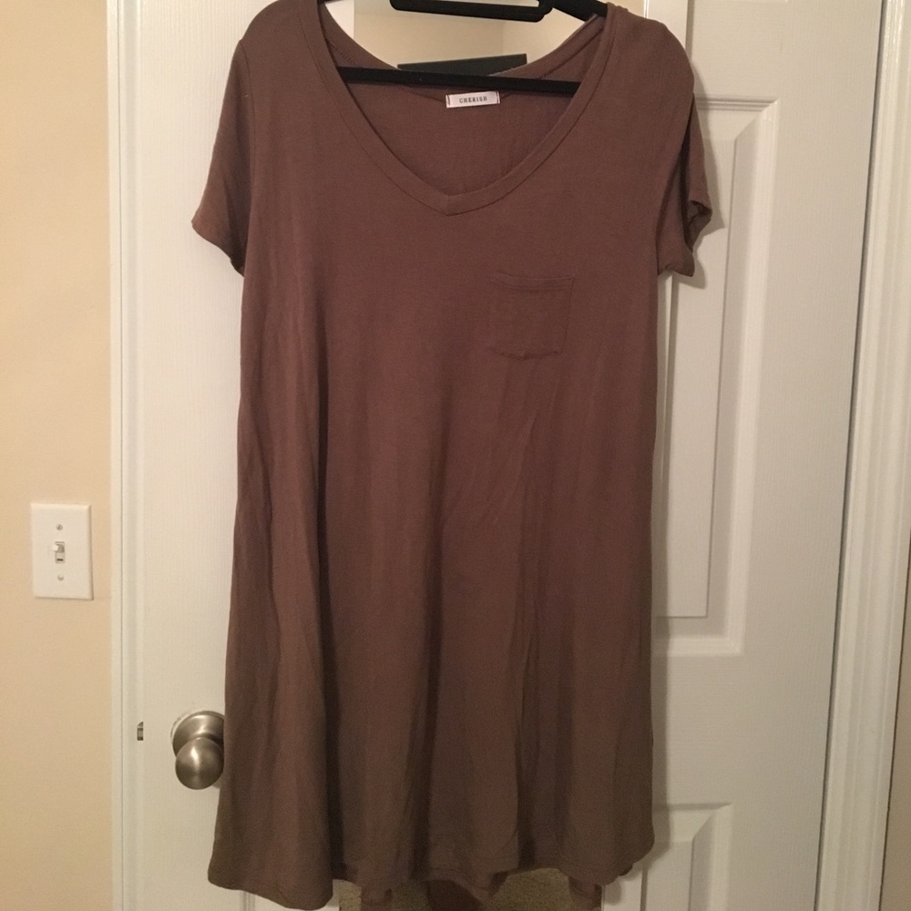 Brown Cherish brand dress