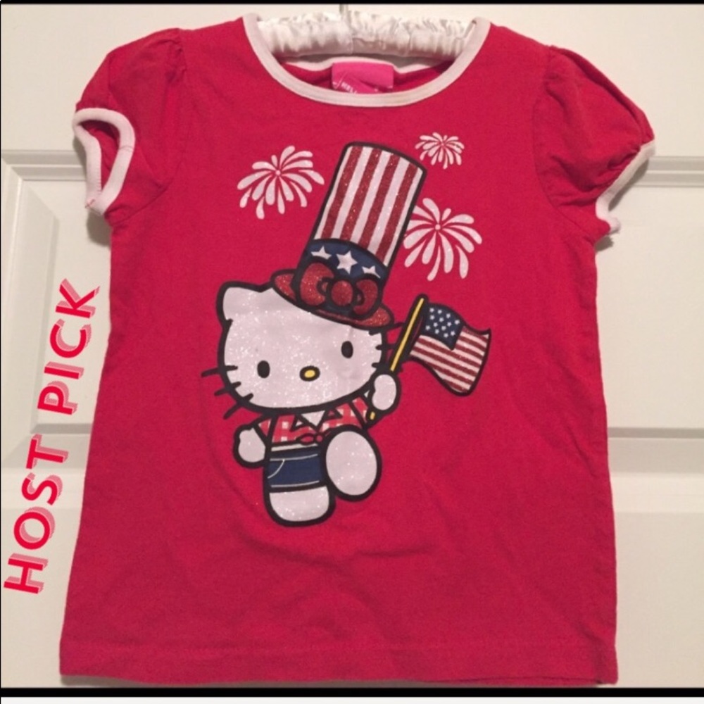 * 🎉HP!🎉Hello Kitty July 4th Tee