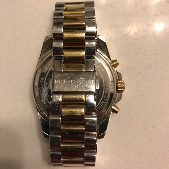 Mixed-Metal Michael Kors Bradshaw Watch - Picture 2 of 5