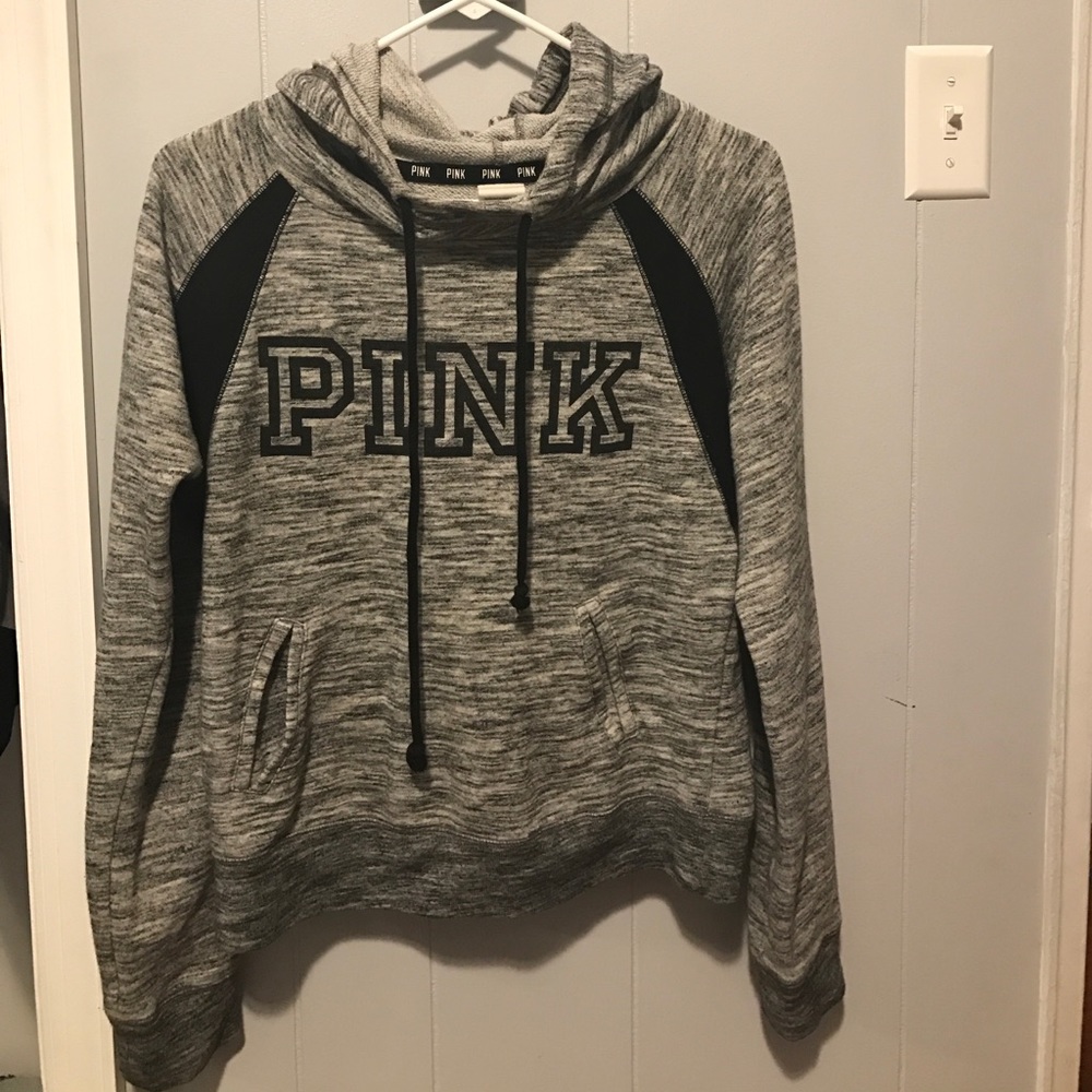 PINK cowl hoodie
