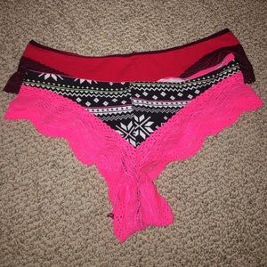 VS Pink Cheeky Underwear