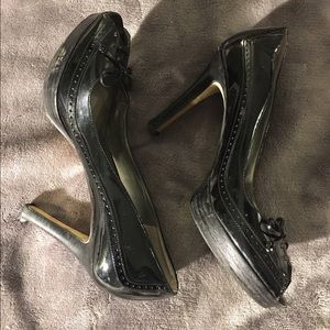 Marc Fisher Black Tuxedo Pump