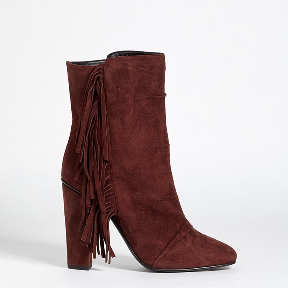 Giuseppe Zanotti boho chic fringe boot - Picture 1 of 4