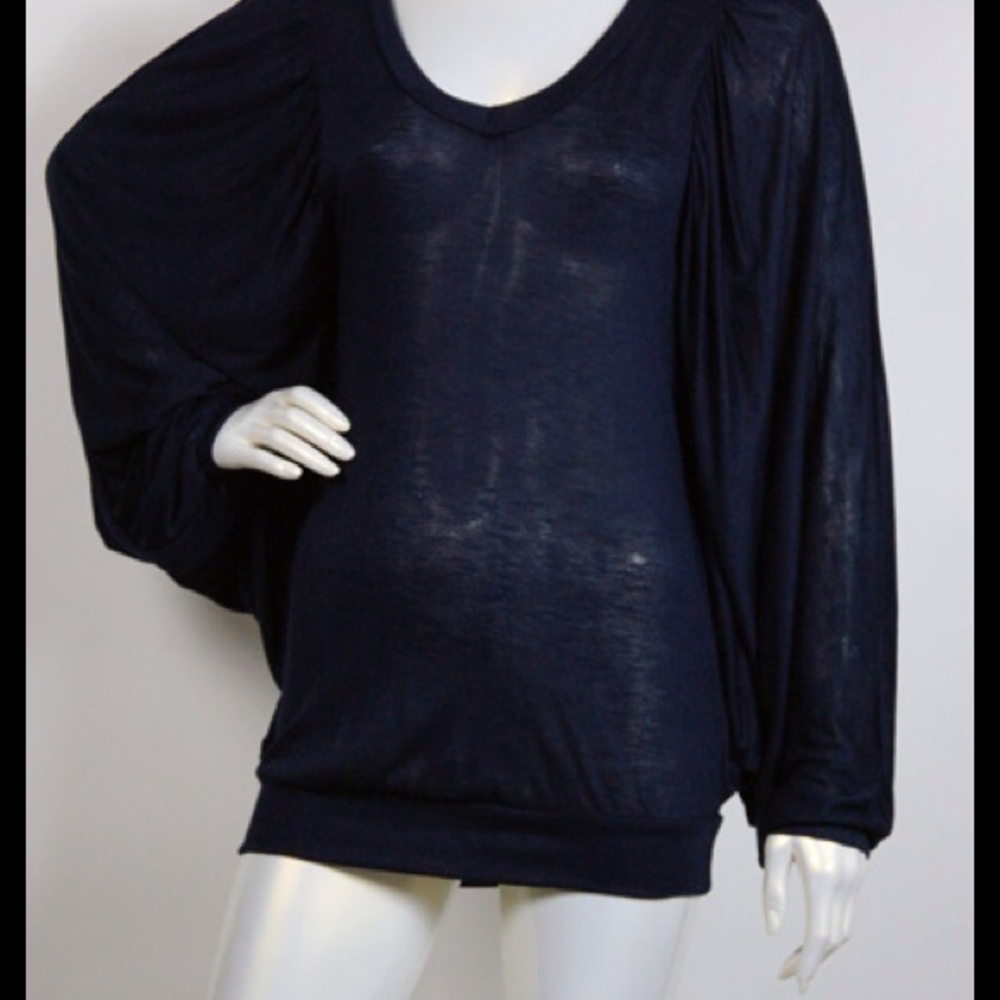Fashion Trendy Women Wide Sleeve Top