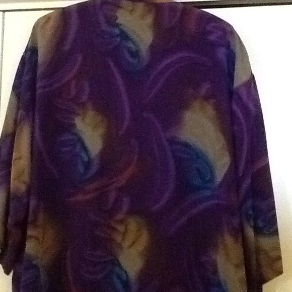 Silk Kimono style Jacket - Picture 2 of 3