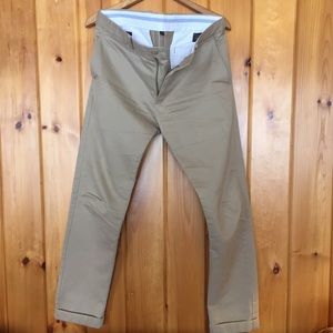 J.crew kaki chinos