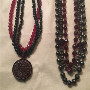 Statement necklaces