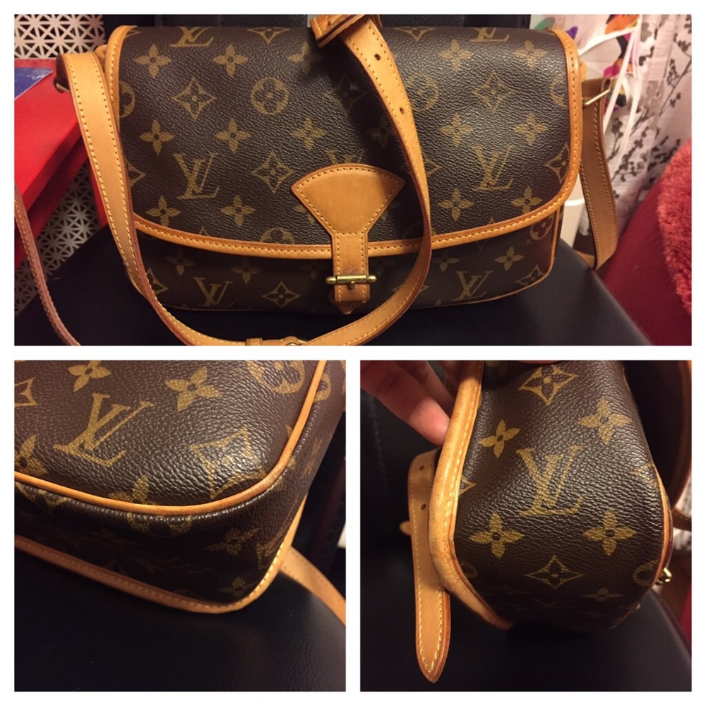Authentic LV cross body bag