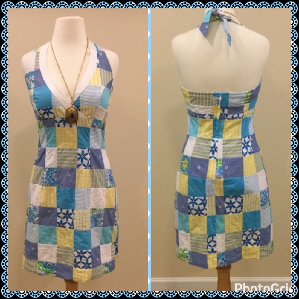 Lilly Pulitzer halter top dress.