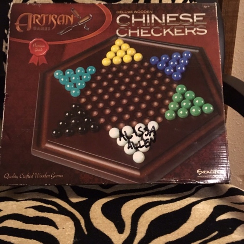 Special edition Chinese checkers