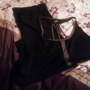Yoga pants and tank