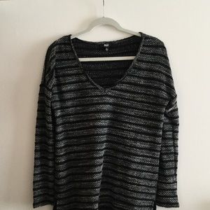 Paige black striped sweater