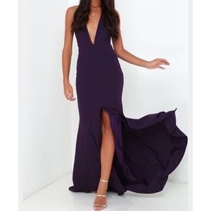 Purple prom/formal dress