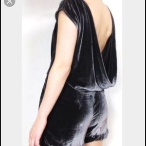 Velvet romper
