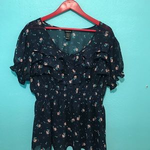 Sheer Torrid Blouse