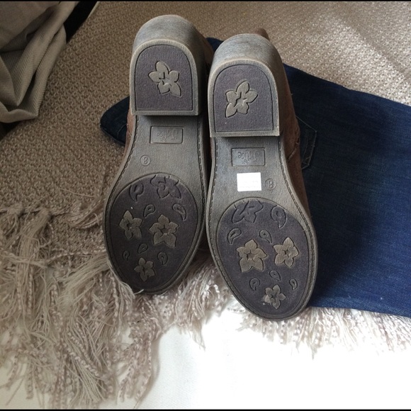 ❗️Last pair ❗️Brown suede like ankle boot - Picture 3 of 4