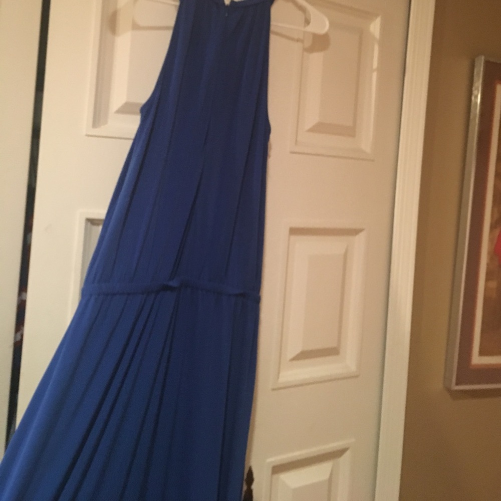 Michael Kors Assymetrical Hem Royal Blue Dress - Picture 4 of 4