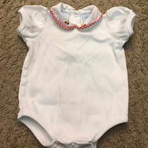 🔥White Cherry 0-3 onesie🔥