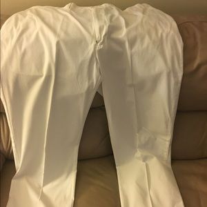 Mens 42x32 Ralph Lauren White Pants